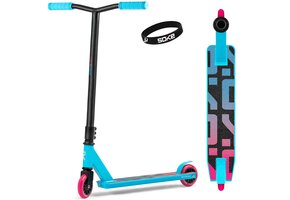 Stuntstep turkoois - max. 100 kg - SOKE