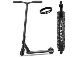 Stuntstep - zwart - max. 100kg