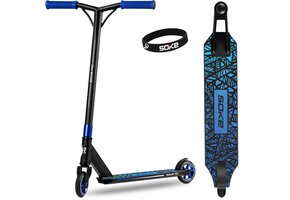 Stuntstep - blauw - SOKE PRO