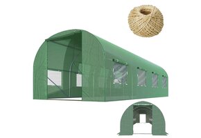 Kweektunnel - groen - 2,5x4x2 meter