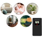 Weerstation - zwart - display - BD-902