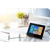 Weerstation - zwart - display - BD-902