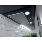 Inbouw afzuigkap - 52 cm - zwart - Berdsen BT-232