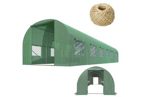 Kweektunnel - 6x3x2 meter - groen