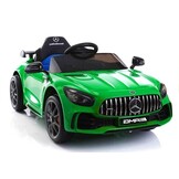 Kinderauto Mercedes GTR - groen - 3 jaar +