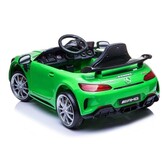 Kinderauto Mercedes GTR - groen - 3 jaar +