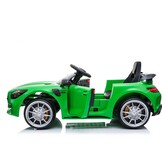 Kinderauto Mercedes GTR - groen - 3 jaar +