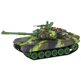 RC gevechtstanks - set van 2 - bruin groen