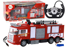 RC brandweerauto - met watersproeifunctie - 3 jaar +
