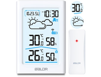 Weerstation - wit - display - BD-911