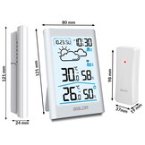 Weerstation - wit - display - BD-911