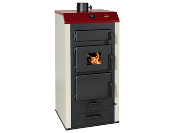 CV Houtkachel - energielabel A - houtgestookt - 29kW max - Ø150mm