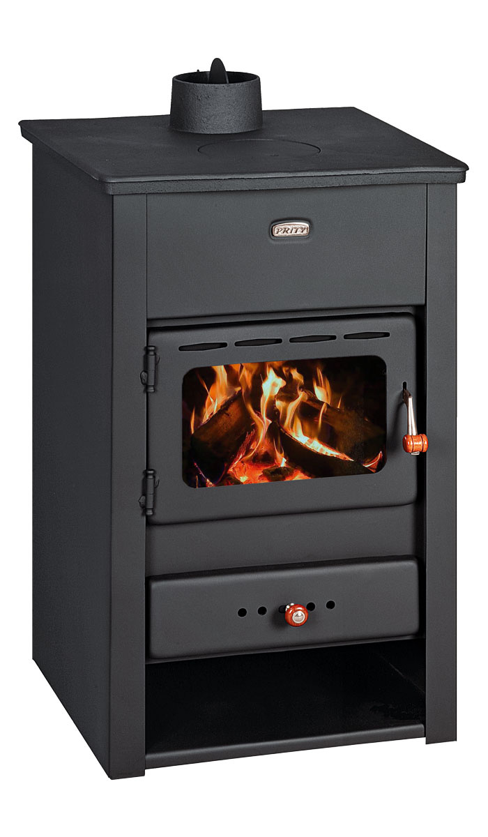 Houtkachel - energielabel A - 10,4kW max - Ø130mm