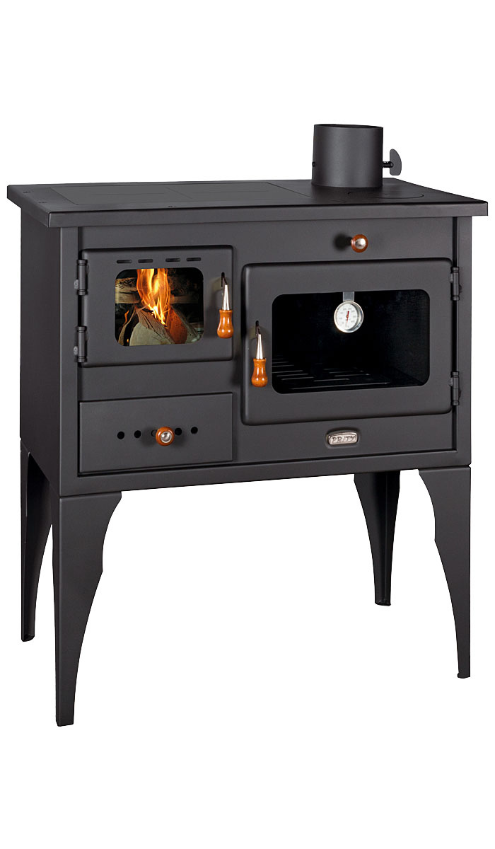 Houtkachel - energielabel A - 10,1kW - Ø130mm