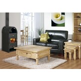 Houtkachel - energielabel A - 9,5 kW max - Ø130 mm