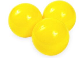 Ballenbak ballen geel (70mm) 500 stuks