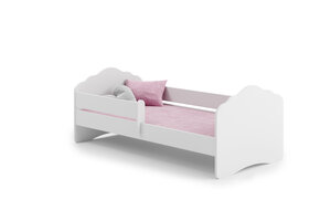 Kinderbed - met hekje - 160x80cm - met matras - max. 110kg