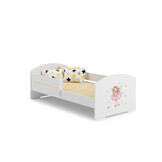 Kinderbed met spijlen - 160x80 - met matras & frame