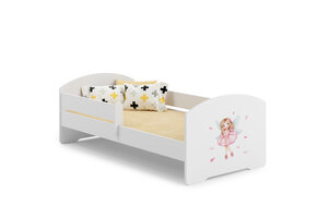 Kinderbed met spijlen - 160x80 - met matras & frame
