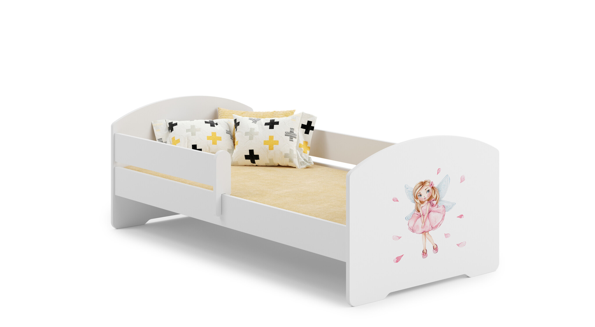 Kinderbed met spijlen - 160x80 - met matras & frame