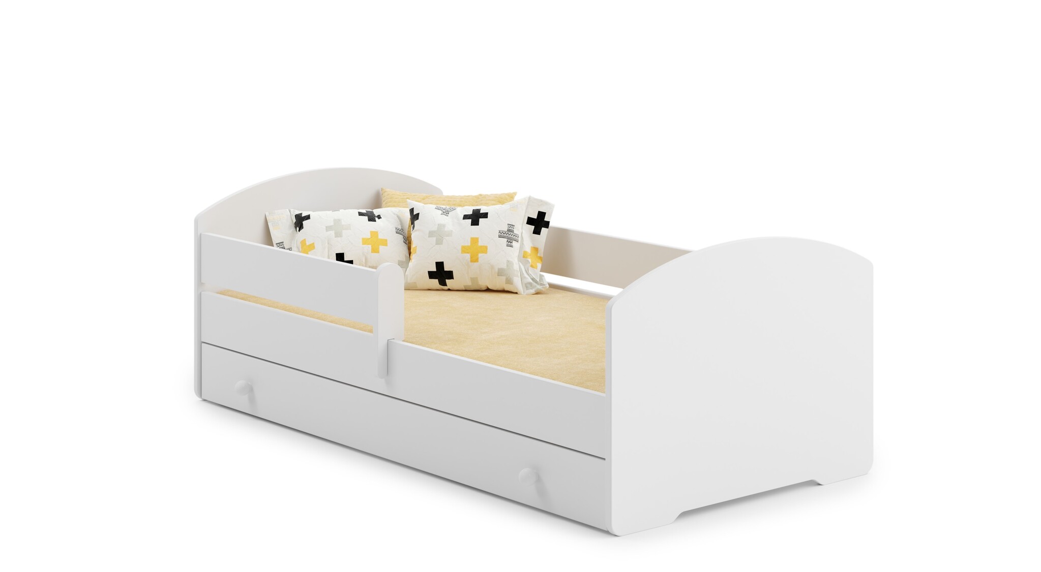 Kinderbed - met lade - 160x80 cm - incl. matras