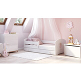 Kinderbed met lade - incl. matras - 160x80cm - fee thema