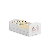 Kinderbed - met lade - 140x70 - met matras