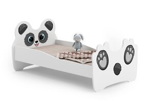 Kinderbed panda - 140x70 cm - incl. matras en frame