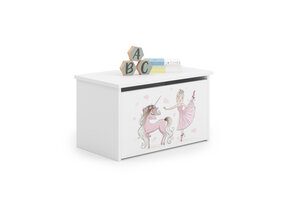 Speelgoedkist - 41,6x41,6x70,6 cm - eenhoorn & fee