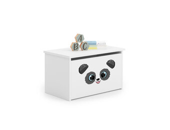 Speelgoedkist - Inga - 41,6x41,6x70,6 cm - panda thema