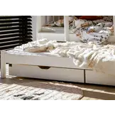 Wit stapelbed - 80x180 cm - 179 cm hoog