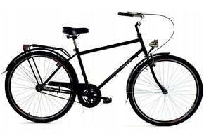 Herenfiets - 28 inch fiets - retro - zwart