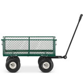 Tuinkar - tot 450 kg - opvouwbaar - 96x51 cm - met luchtbanden