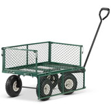 Tuinkar - tot 450 kg - opvouwbaar - 96x51 cm - met luchtbanden