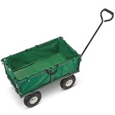 Tuinkar - tot 450 kg - opvouwbaar - 96x51 cm - met luchtbanden