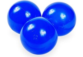 Ballenbak ballen blauw (70mm) 500 stuks