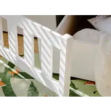 Stapelbed IGNAS - 90x200 cm - te splitsen tot 2 bedden - wit