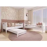 Stapelbed BLANKA - 90x200cm - 3 persoons - hout