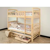 Stapelbed BLANKA - 90x200cm - 3 persoons - hout