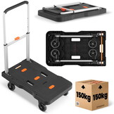 Opvouwbare transportwagen - compact - HIGHER - max.150 kg