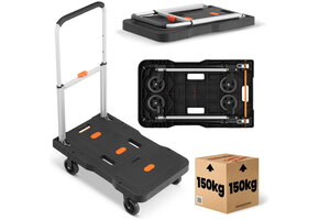 Opvouwbare transportwagen - compact - HIGHER - max.150 kg