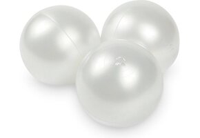 Ballenbak ballen parelmoer (70mm) 1000 stuks