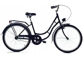 Meisjesfiets - 26 inch fiets - retro - zwart