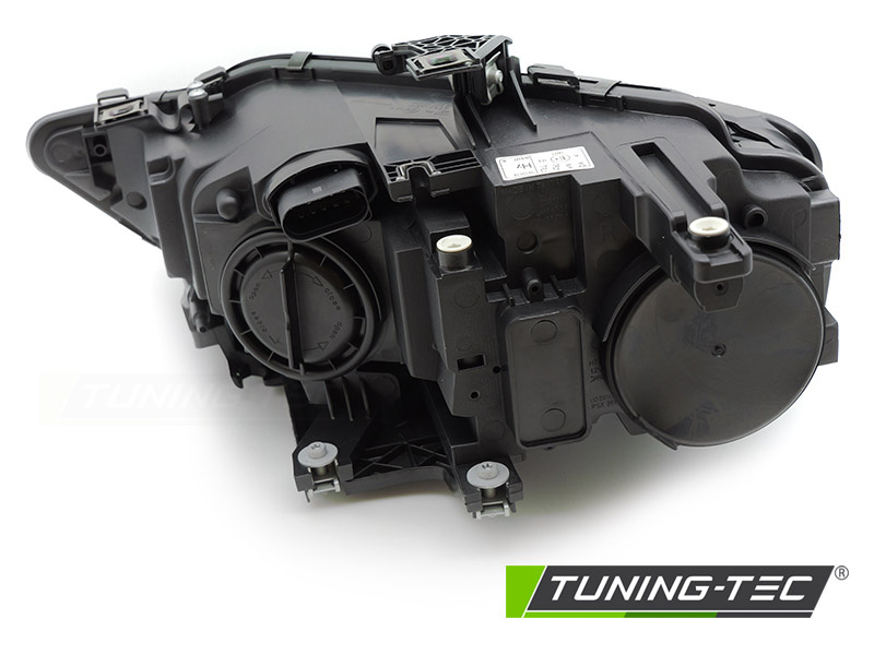 Koplamp rechts - geschikt voor Audi A4 B8 2012-2015 sedan/avant - TYC - zwart