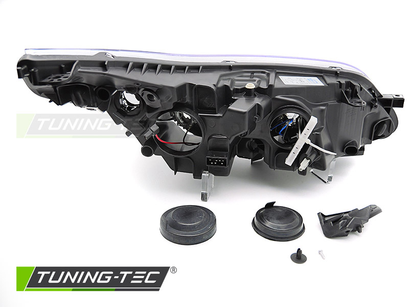 Koplamp links geschikt voor Citroen C4 2008-2010 hatchback/coupe - TYC - chroom