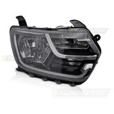 Koplamp rechts - Dacia Duster II 2017-2021 - TYC - zwart