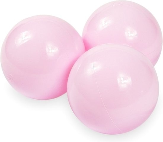 Ballenbak ballen licht roze (70mm) 100 stuks
