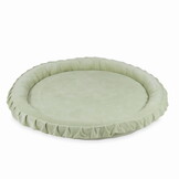 Speelnest - speelkleed baby - velvet - 120 cm - jade groen
