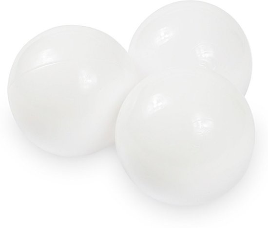 Ballenbak ballen wit (70mm) 500 stuks