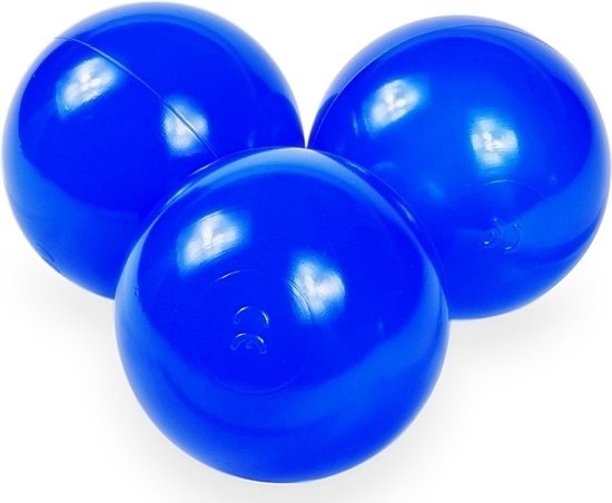 Ballenbak ballen blauw (70mm) 100 stuks